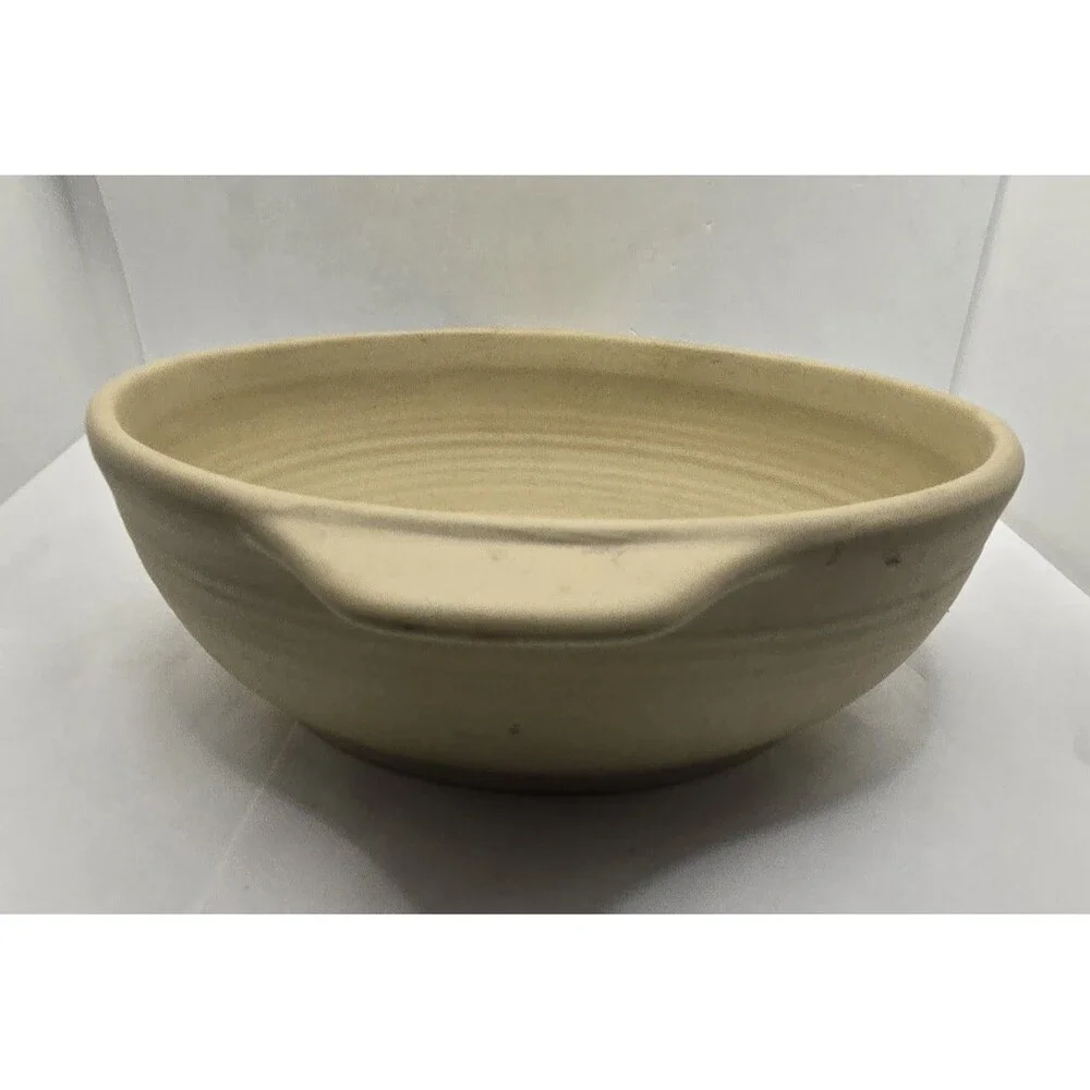 Emerson Creek Pottery King Arthur Flour Bowl  Baking Company Bedford VA-8”W